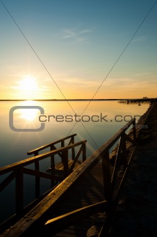 Sunrise on the Mar Menor