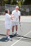 Active Senior Couple - Sportsmanship