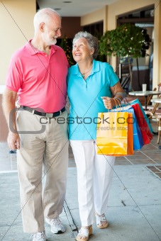 Happy Senior Shoppers