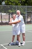 Romantic Tennis Lessons