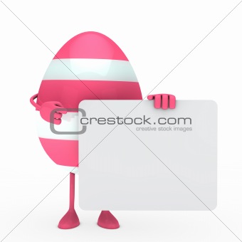 easter egg hold billboard