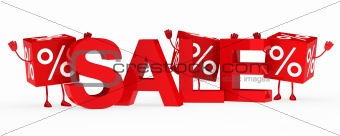 red sale cubes wave