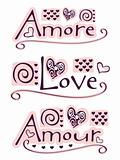 amore, love, amour