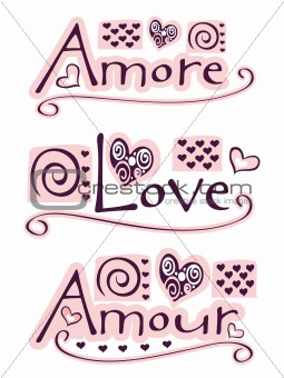 amore, love, amour