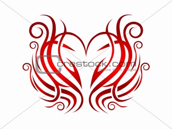 wreath of hearts