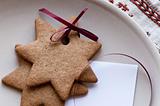 Gingerbread star cookie