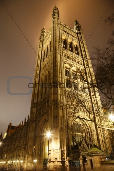Victoria Tower at Night