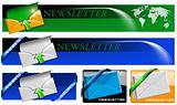 Newsletter Web Banner Collection