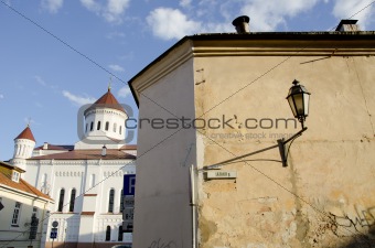 Vilnius old town houses heritage protected UNESCO 