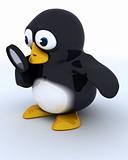 Glossy Penguin Character