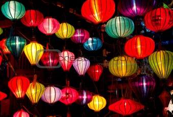 Silk lanterns
