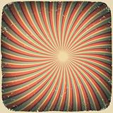 Grunge swirl rays retro background. Vector illustration, EPS10
