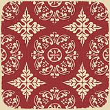 Vintage grungy pattern. Vector background, EPS10.