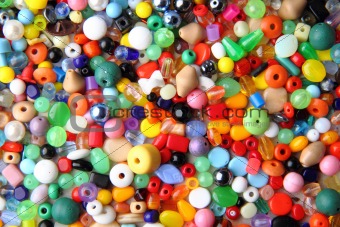 colored beads