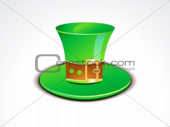 abstract green sant partick cap