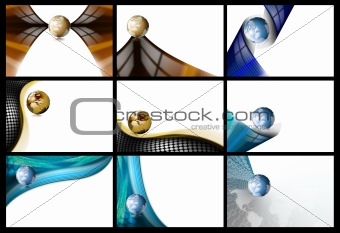 Business Cards Backgrounds