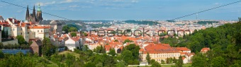 Prague, Czech Republic,  panorama.