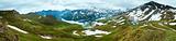 Alps summer panorama.
