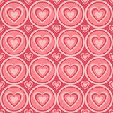 abstract hearts pattern
