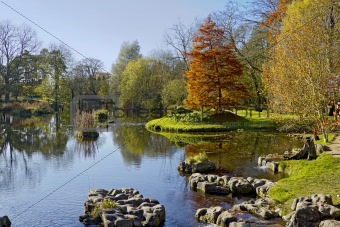 Lake at St. Fiachra's Garden 