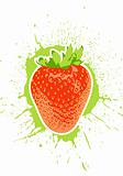 Vector strawberry