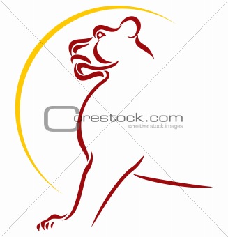 Lion symbol