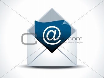 abstract mail icon 