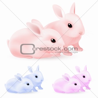 Easter rabbits
