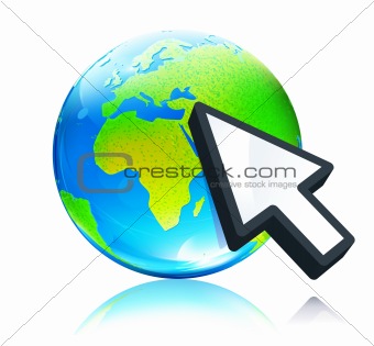 earth map globe