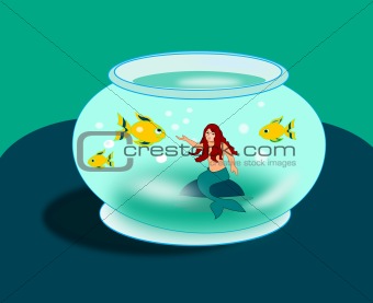 Mermaid in the Goldfish Bowl