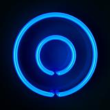 Neon Sign Letter O