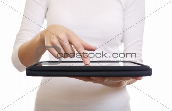 Using a digital tablet