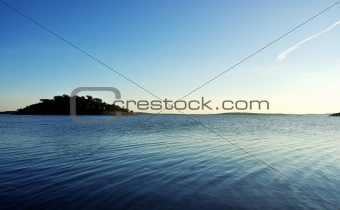 Island in Alqueva lake