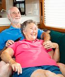 Relaxing Together in the Motor Home