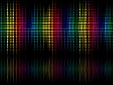 abstract colorful rainbow sparkle dots background