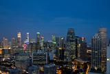 Singapore Cityscape at Blue Hour