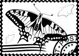 Postage stamp from Swallowtail