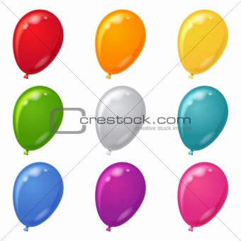 Balloons, set