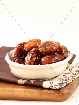 Plenty of ripped dates in white cup