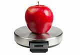 Apple on a scales