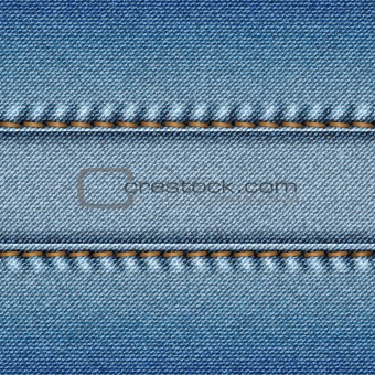 Jeans background. Vector