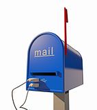 mailbox with USB port