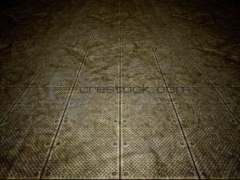 steel floor