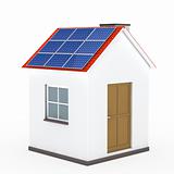 house solar panel