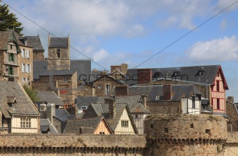 Roofs at Saint Michel