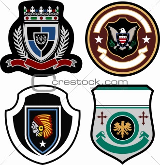 classic badge shield collection