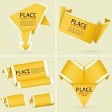 Collect Paper Origami Banner