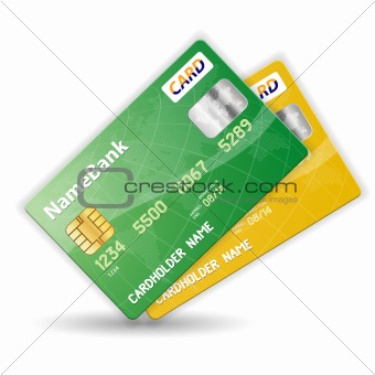 Set of Credit Cards