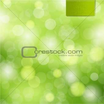 Nature Background With Label