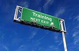 Training - Freeway Exit Sign